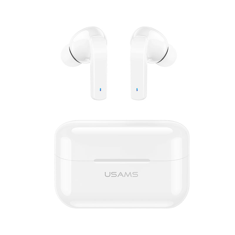 USAMS-LY06 ANC støjreducerende TWS trådløst headset Bluetooth 5.0 stereo øretelefoner USAMS-LY06 ANC støjreducerende TWS trådløst headset Bluetooth 5.0 stereo øretelefoner